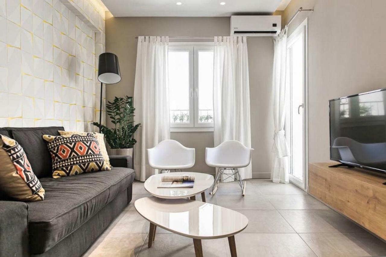 Ferienwohnung Modern Design Acropolis Flat Athen Exterior foto