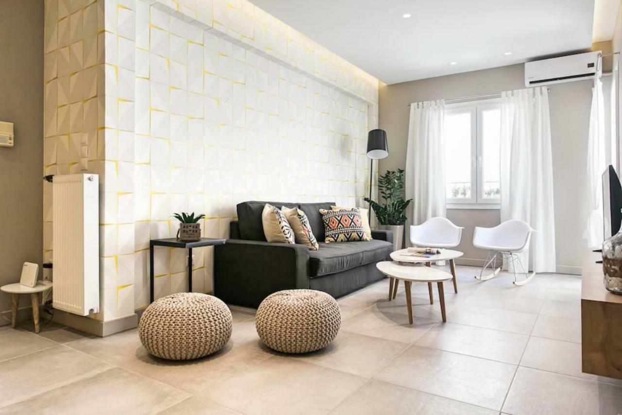 Ferienwohnung Modern Design Acropolis Flat Athen Exterior foto